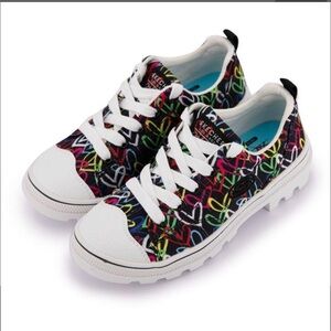 ✨⚡️💥NEW Skechers x JGoldcrown Hashtag Love Hearts Women’s Sneakers Size 7.5